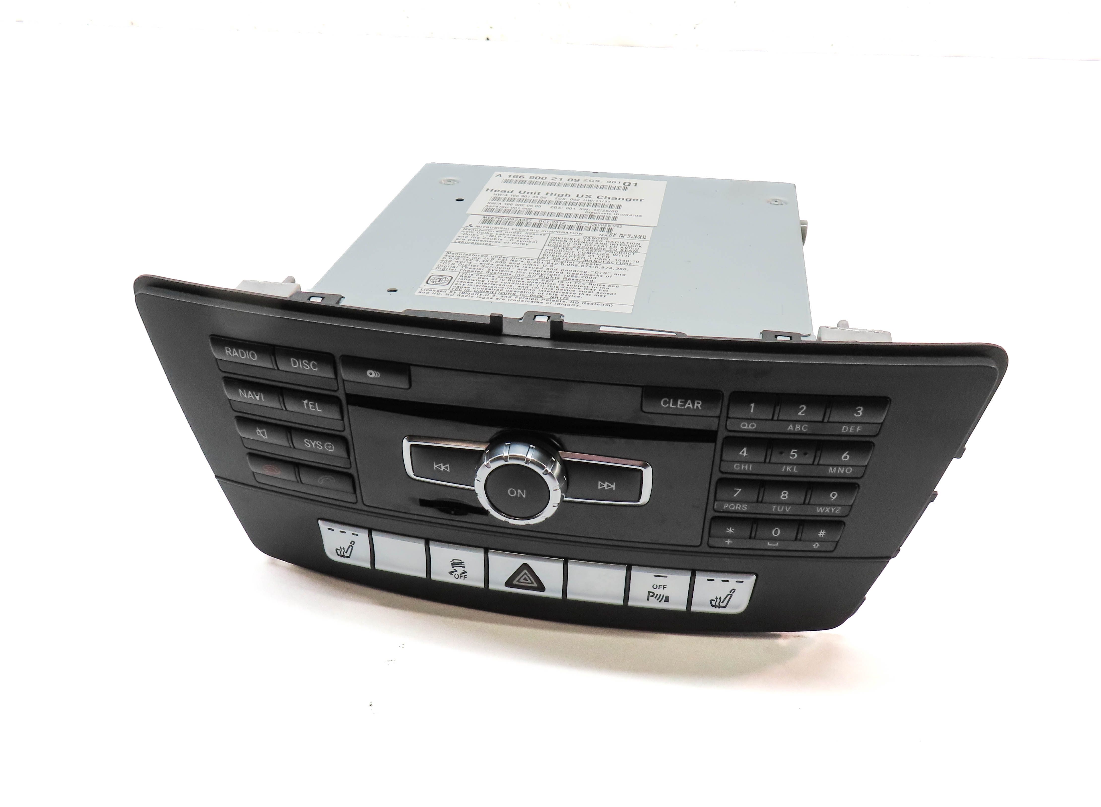 2013 MERCEDES GL350 GL450 GL550 ML350 ML550 (W166 X166) CD RADIO STEREO RECEIVER — exact item pictured